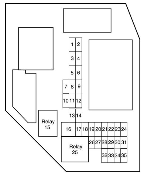 2004 ford ranger batter junction box|Ford Ranger 15 amp fuse diagram.